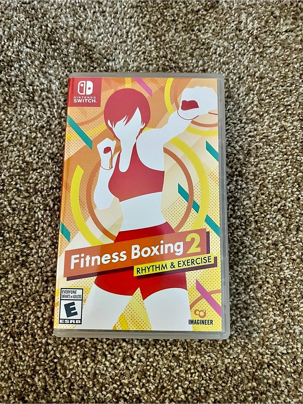 Nintendo Fitness Boxing 2: Rhythm & Exercise Switch Game Like New